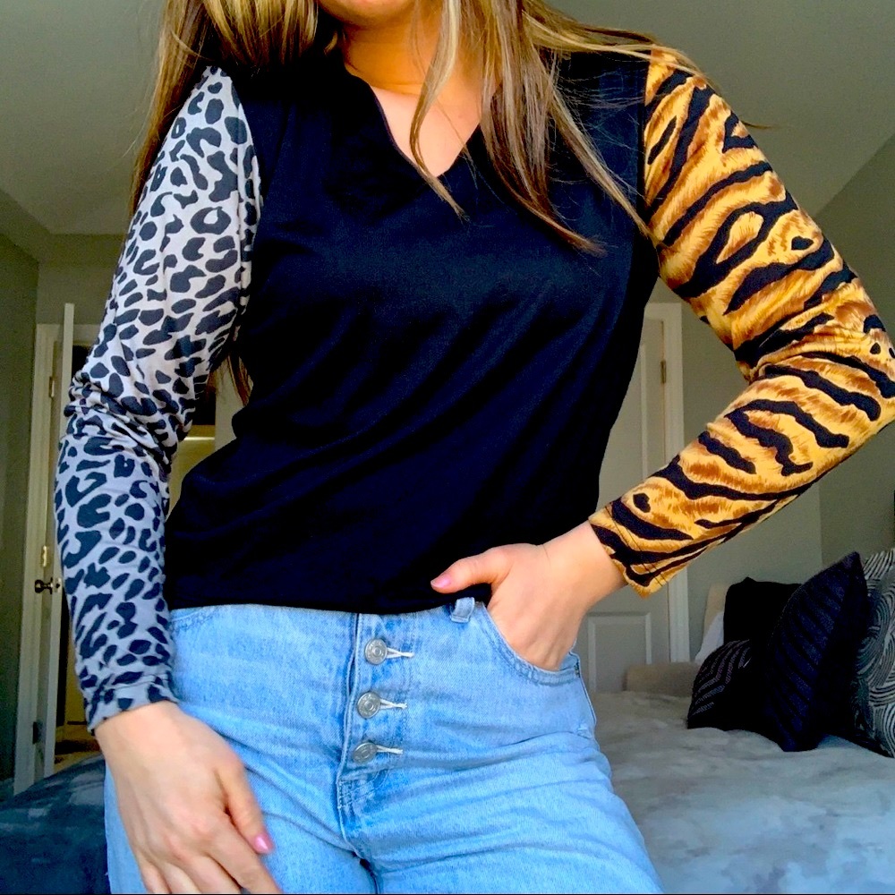 Funky silk top
